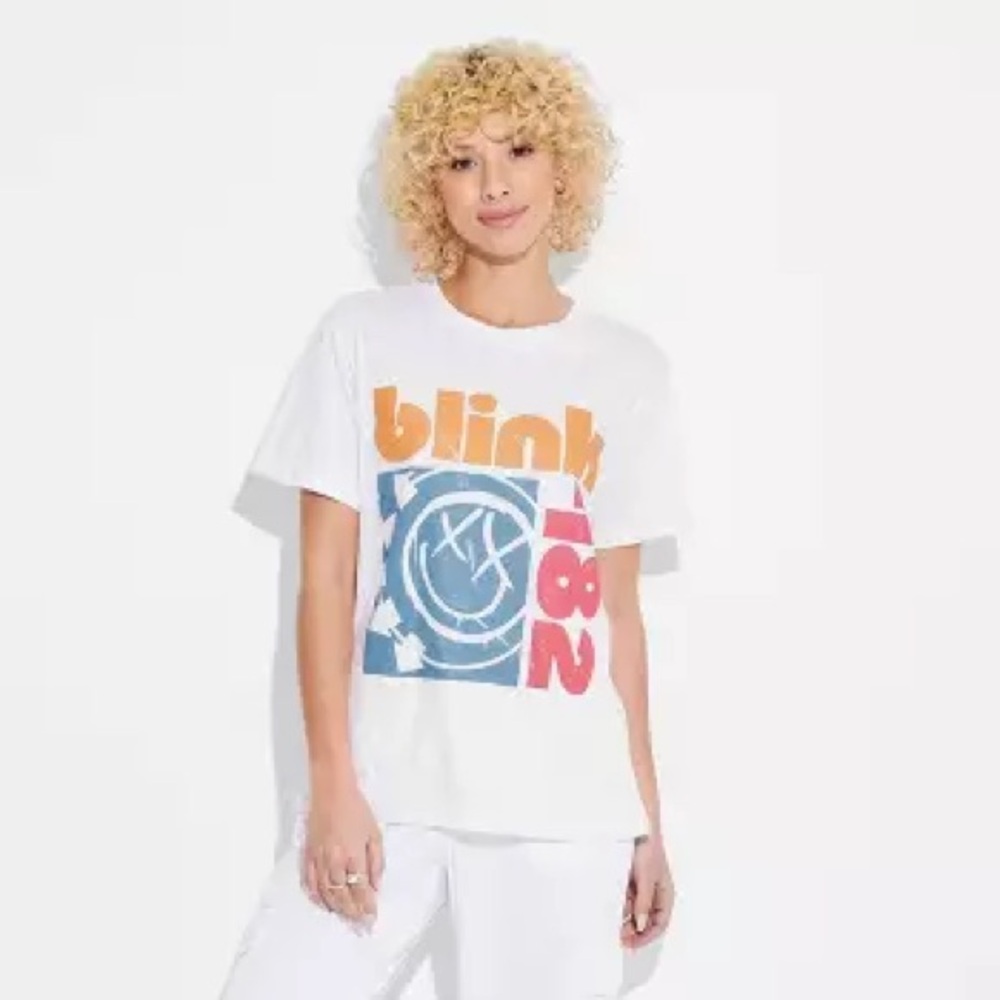Blink 182 Short Sleeve Band Shirt